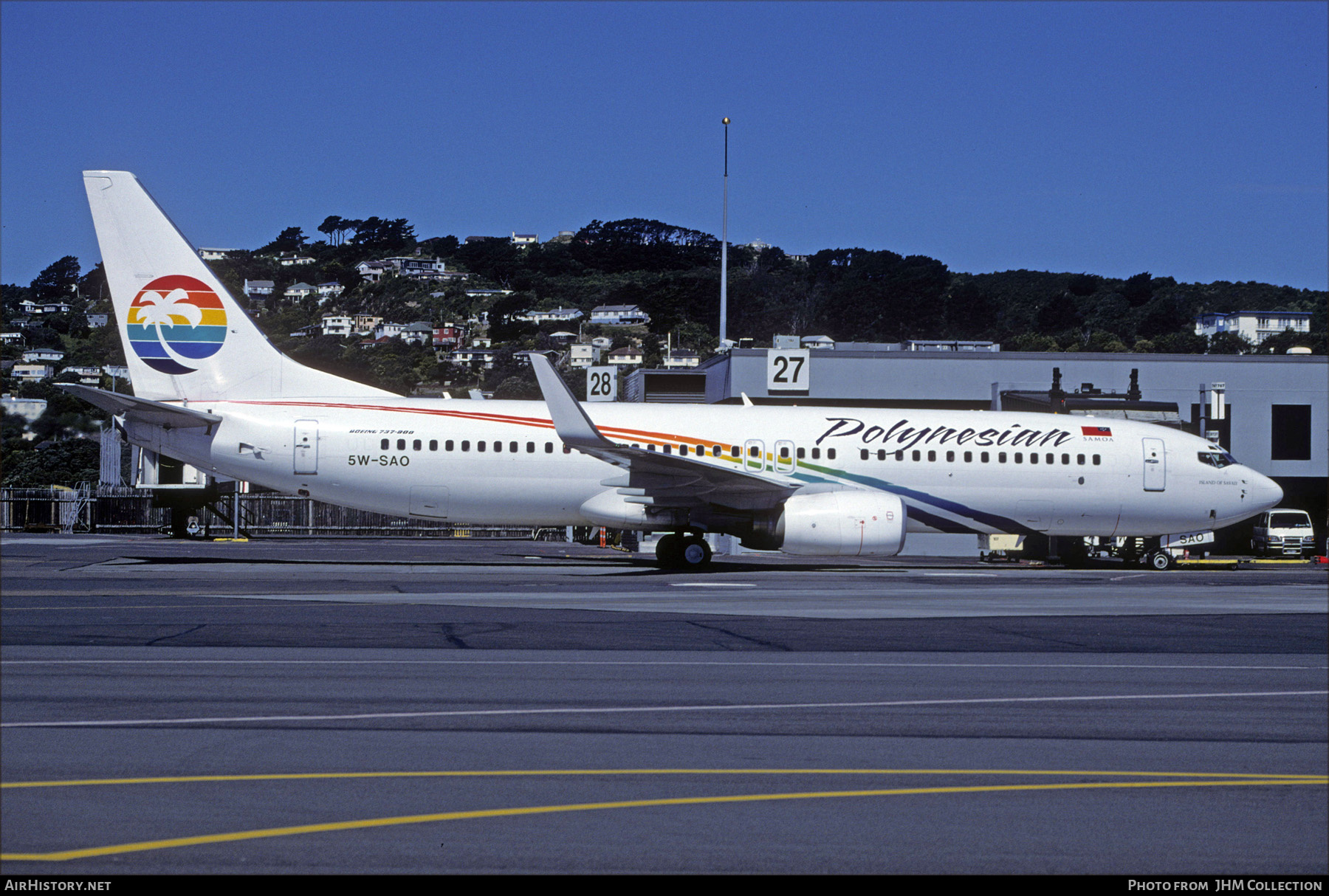 Aircraft Photo of 5W-SAO | Boeing 737-8Q8 | Polynesian Airlines | AirHistory.net #615256