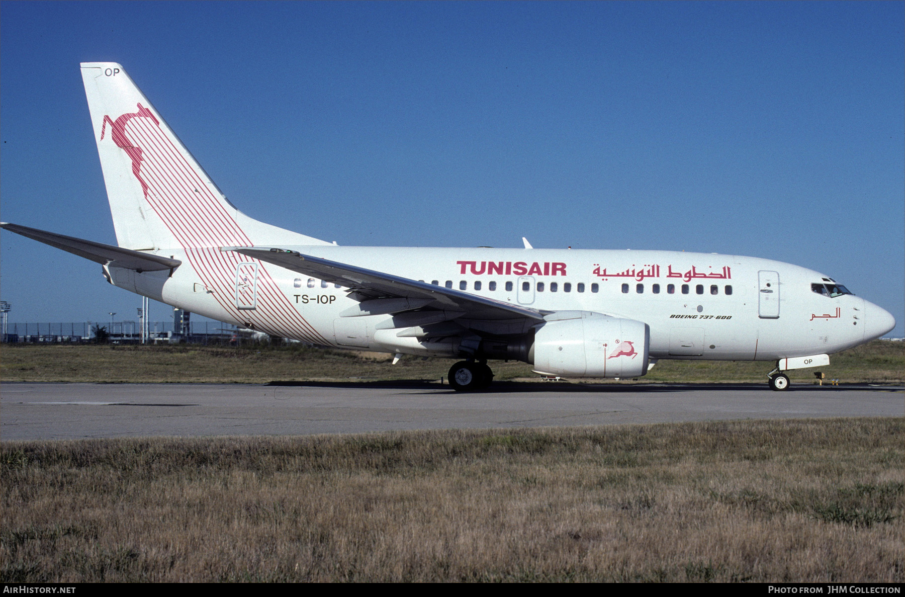 Aircraft Photo of TS-IOP | Boeing 737-6H3 | Tunisair | AirHistory.net #615267