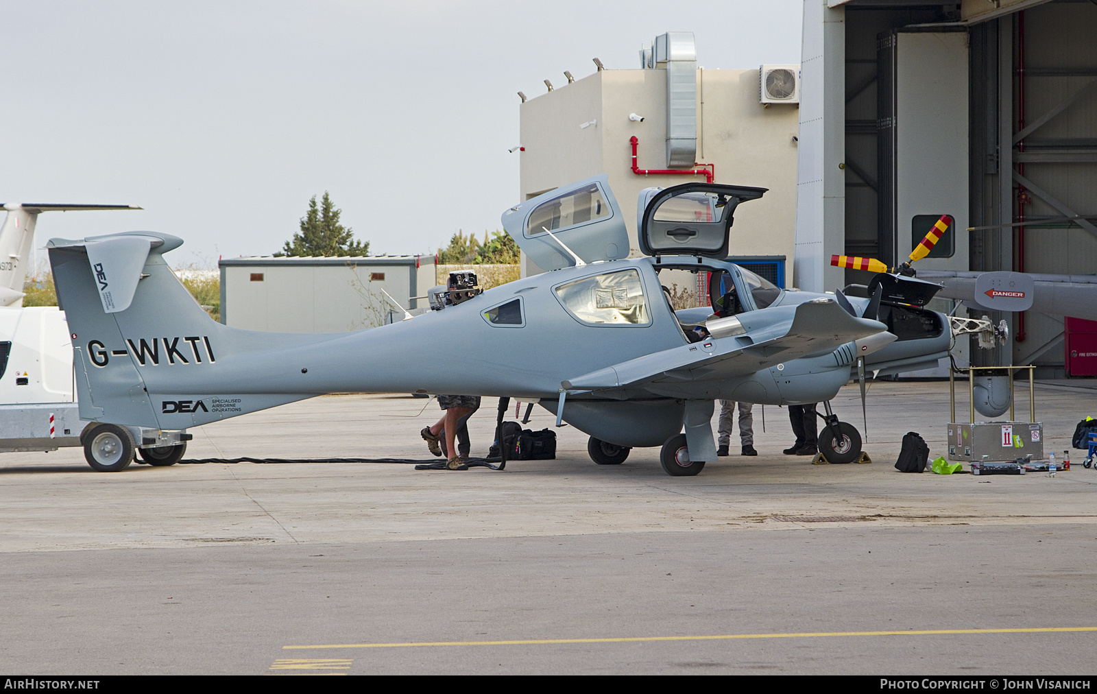 Aircraft Photo of G-WKTI | Diamond DA62 MPP | DEA Specialised Airborne Operations | AirHistory.net #615301