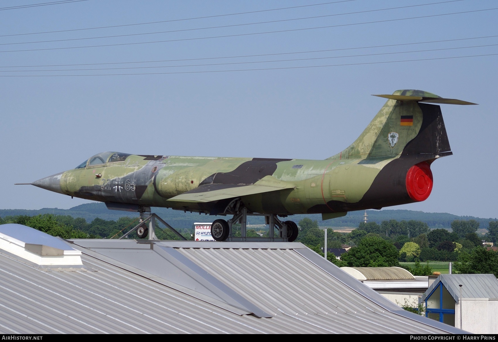 Aircraft Photo of 2265 | Lockheed F-104G Starfighter | Germany - Air Force | AirHistory.net #615321