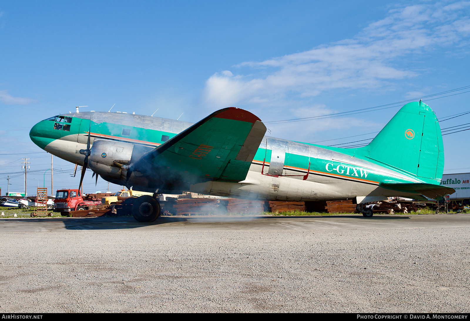 Aircraft Photo of C-GTXW | Curtiss C-46A Commando | Buffalo Airways | AirHistory.net #615330