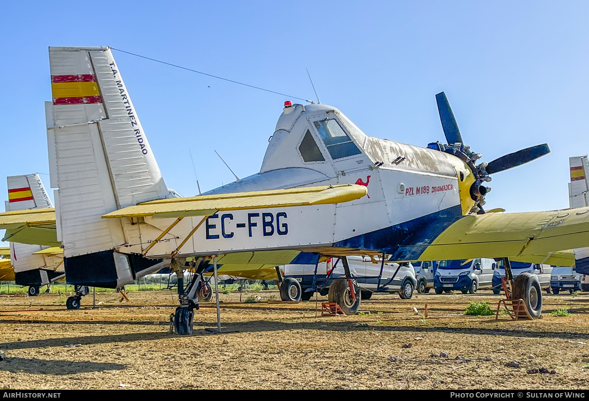 Aircraft Photo of EC-FBG | PZL-Mielec M-18A Dromader | Martínez Ridao Aviación | AirHistory.net #615338