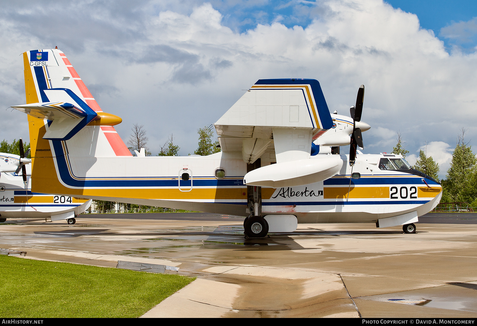 Aircraft Photo of C-GFSL | Canadair CL-215T (CL-215-6B11) | Alberta Government | AirHistory.net #615342