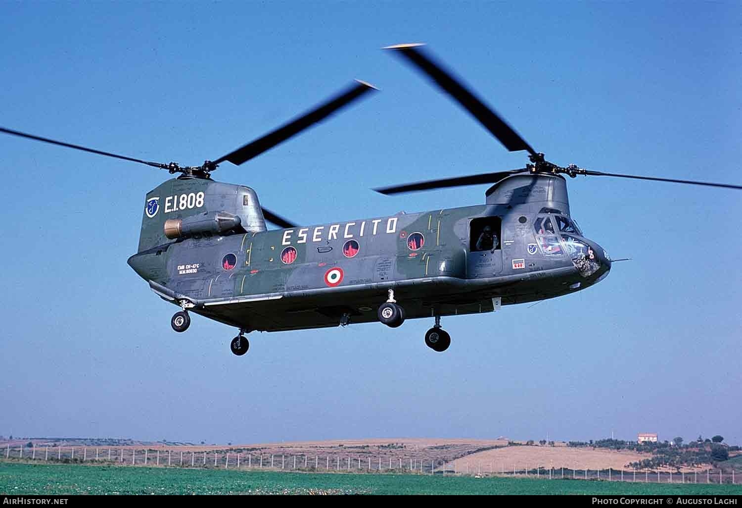 Aircraft Photo of MM80830 | Boeing Vertol CH-47C Chinook | Italy - Army | AirHistory.net #615343
