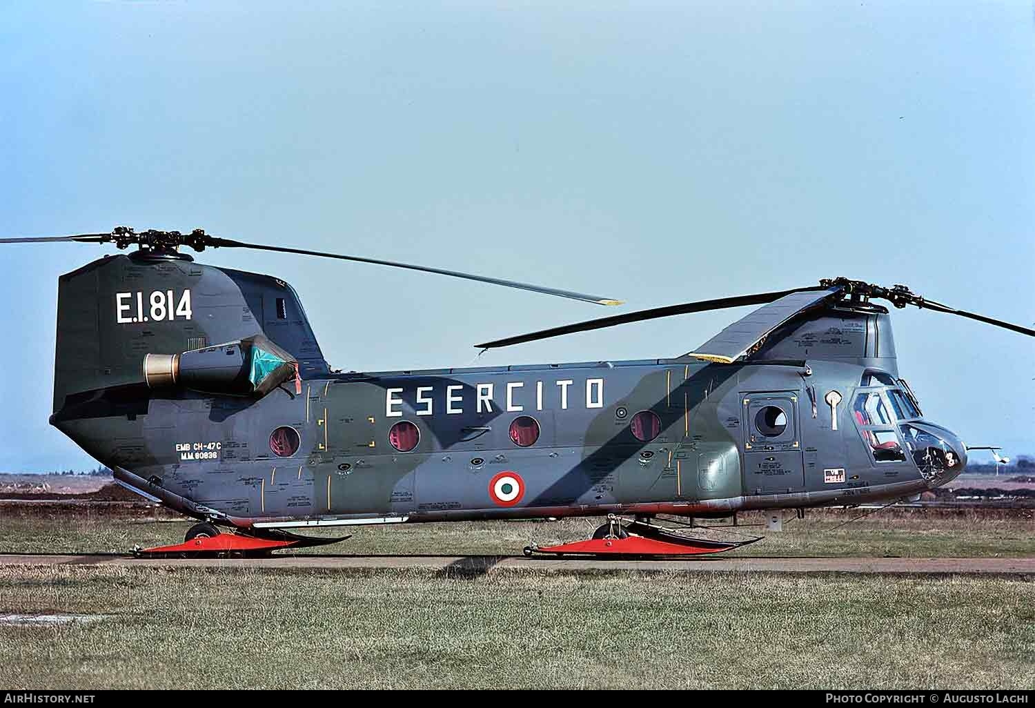 Aircraft Photo of MM80836 | Boeing Vertol CH-47C Chinook | Italy - Army | AirHistory.net #615379