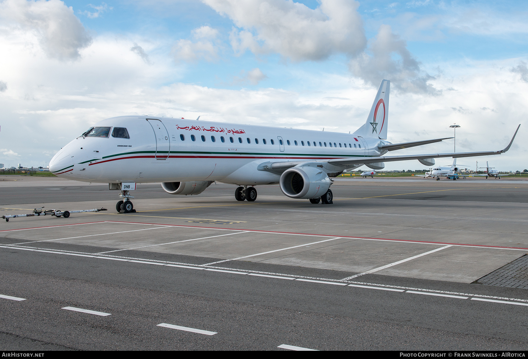 Aircraft Photo of PH-DNB | Embraer 190AR (ERJ-190-100IGW) | Royal Air Maroc - RAM | AirHistory.net #615395