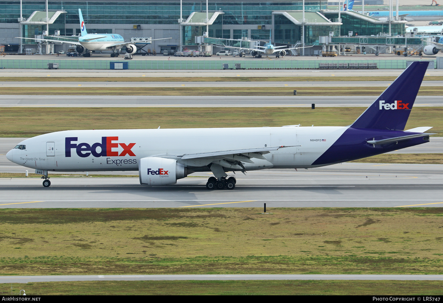 Aircraft Photo of N840FD | Boeing 777-FFX | FedEx Express | AirHistory.net #615402