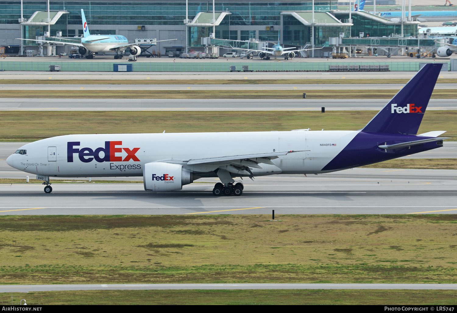 Aircraft Photo of N840FD | Boeing 777-FFX | FedEx Express - Federal Express | AirHistory.net #615402