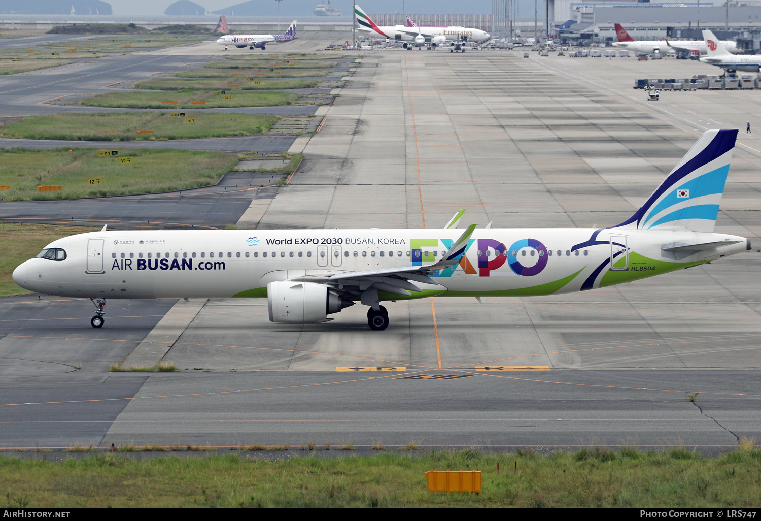 Aircraft Photo of HL8504 | Airbus A321-251NX | Air Busan | AirHistory.net #615405