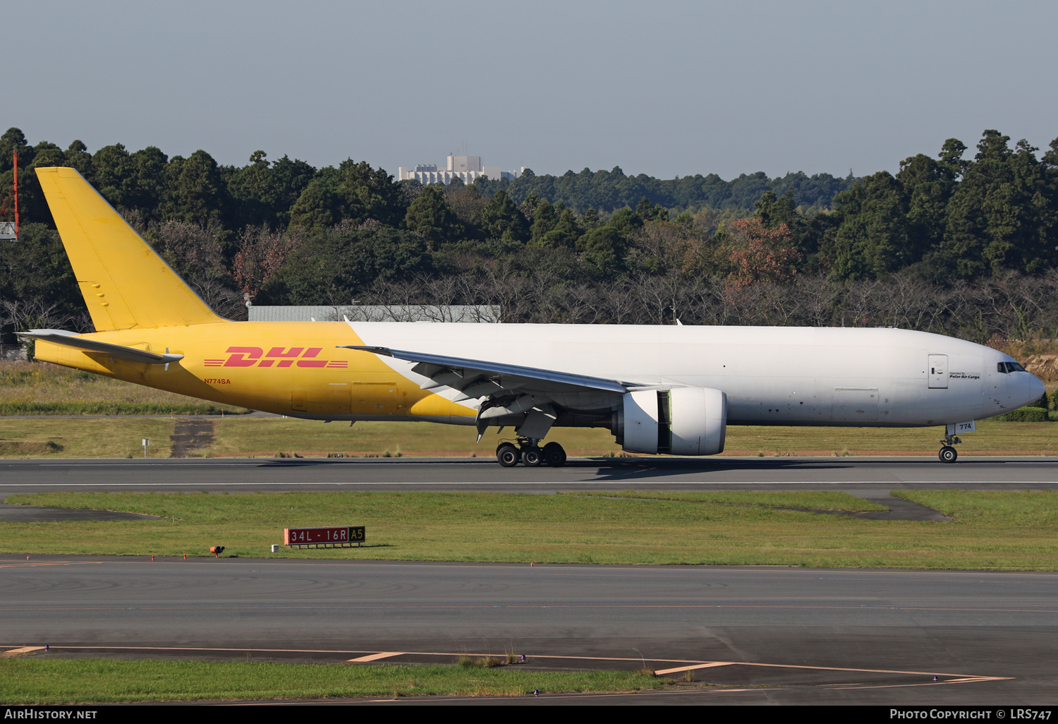 Aircraft Photo of N774SA | Boeing 777-FZB | DHL International | AirHistory.net #615429