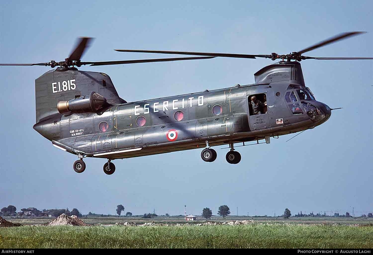 Aircraft Photo of MM80837 | Boeing Vertol CH-47C Chinook | Italy - Army | AirHistory.net #615434