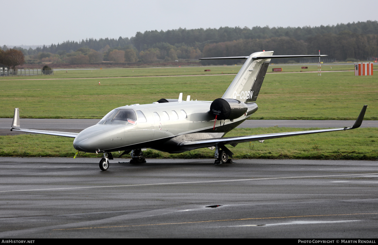 Aircraft Photo of G-COBN | Cessna 525 CitationJet CJ1 | AirHistory.net #615435