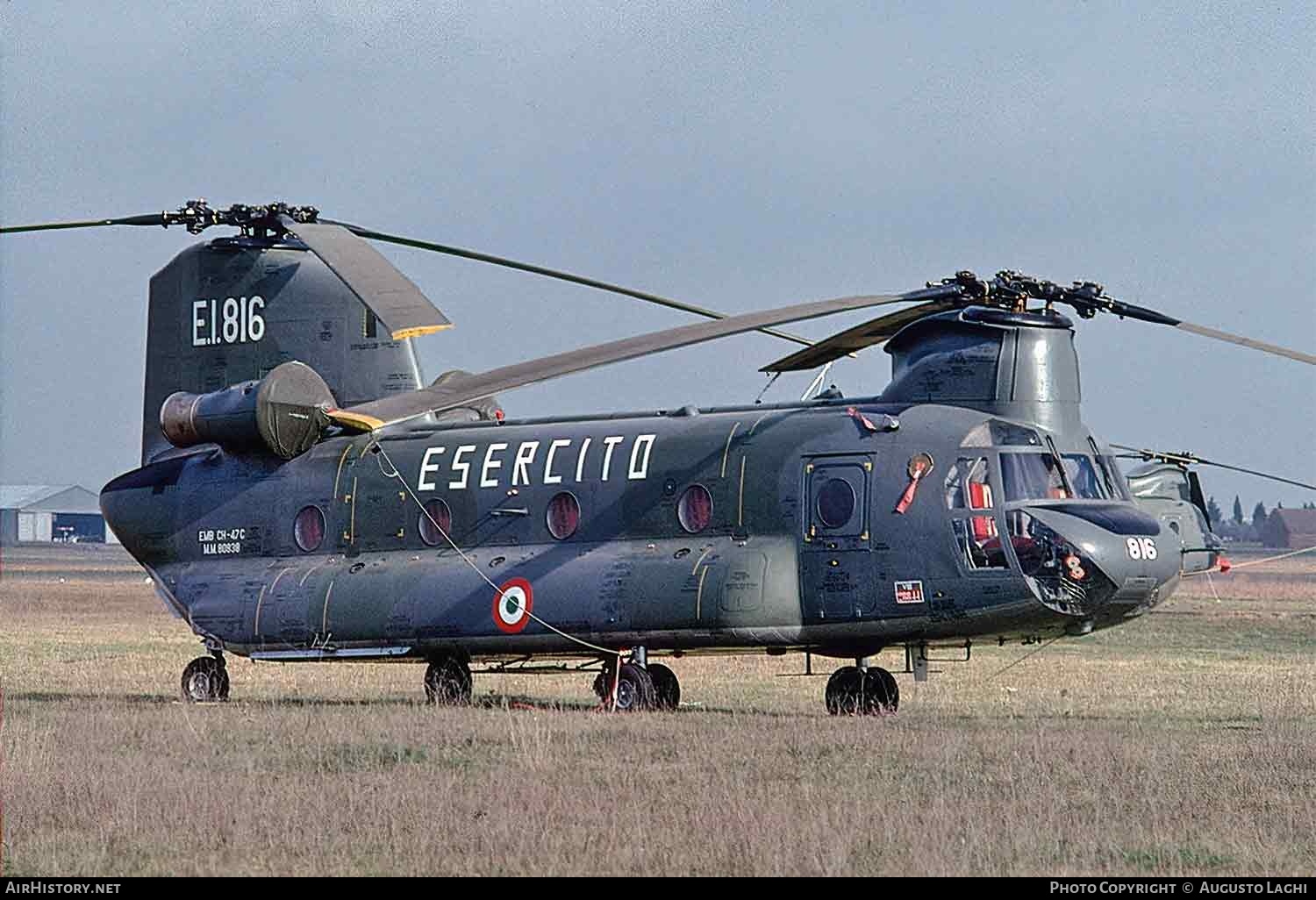 Aircraft Photo of MM80838 | Boeing CH-47C Chinook (219) | Italy - Army | AirHistory.net #615446