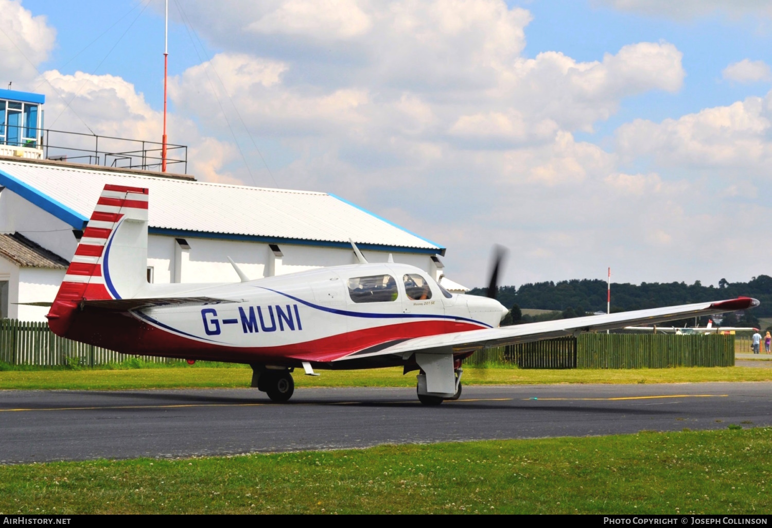 Aircraft Photo of G-MUNI | Mooney M-20J 201 | AirHistory.net #615448