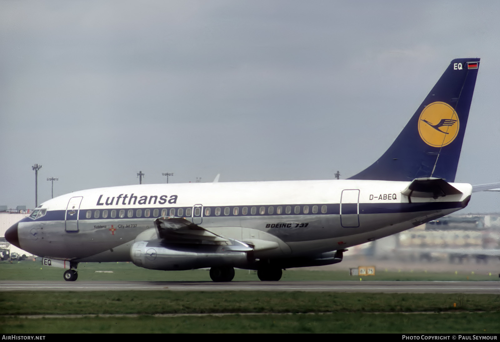 Aircraft Photo of D-ABEQ | Boeing 737-130 | Lufthansa | AirHistory.net #615449
