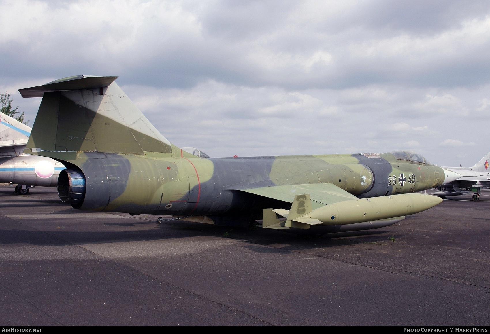 Aircraft Photo of 2649 | Lockheed F-104G Starfighter | Germany - Air Force | AirHistory.net #615451