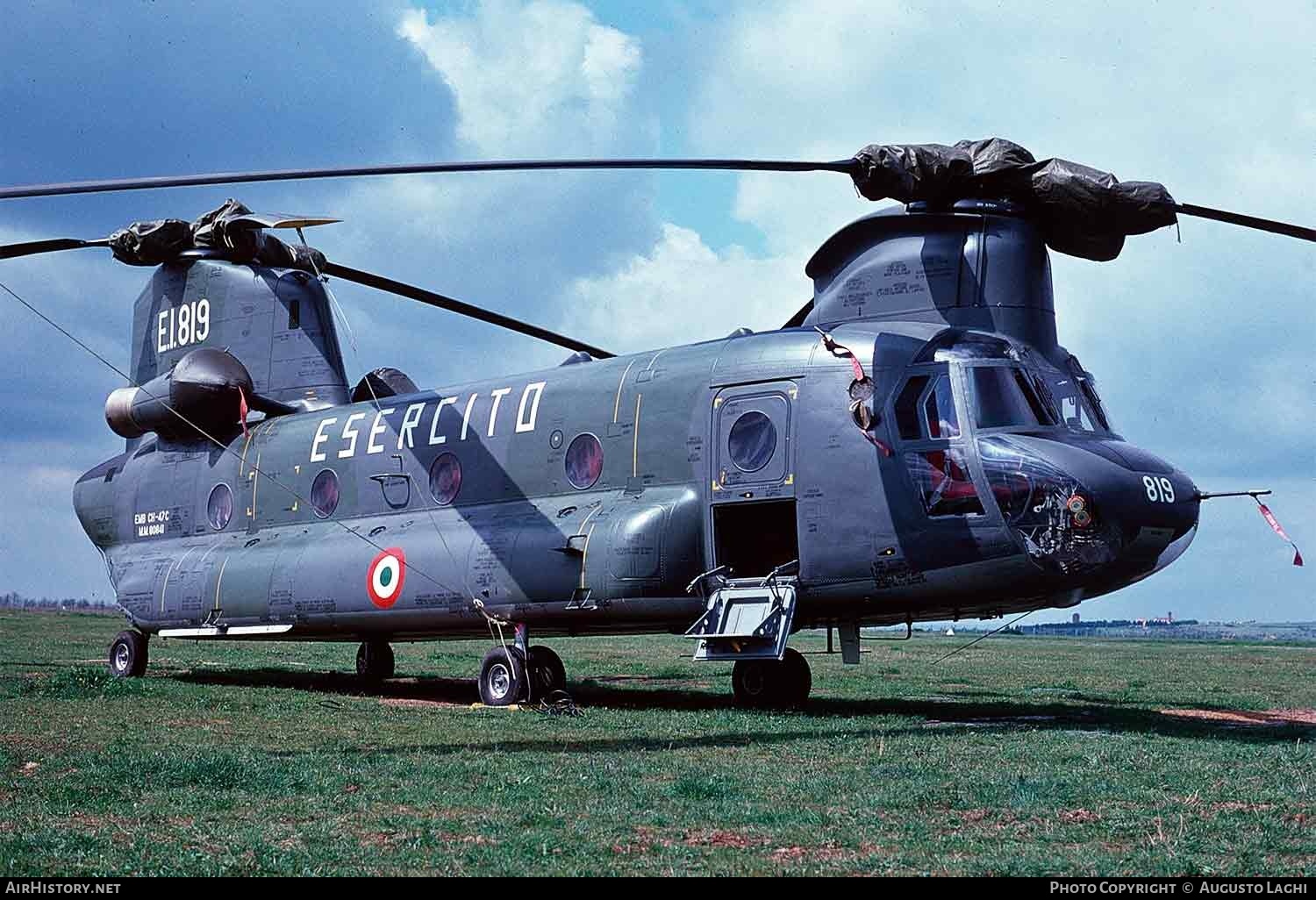 Aircraft Photo of MM80841 | Boeing CH-47C Chinook (219) | Italy - Army | AirHistory.net #615455