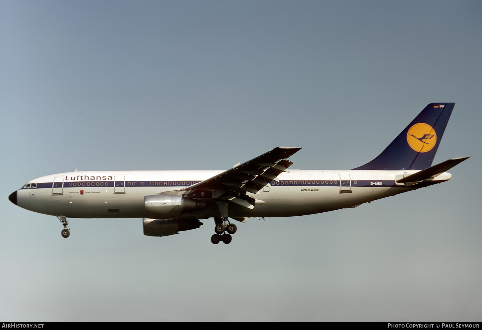 Aircraft Photo of D-AIBD | Airbus A300B4-203 | Lufthansa | AirHistory.net #615457