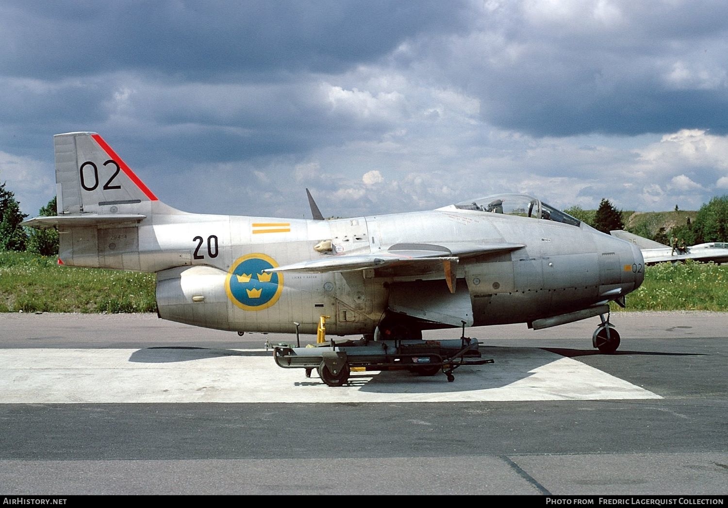 Aircraft Photo of 29434 | Saab J29F Tunnan | Sweden - Air Force | AirHistory.net #615459
