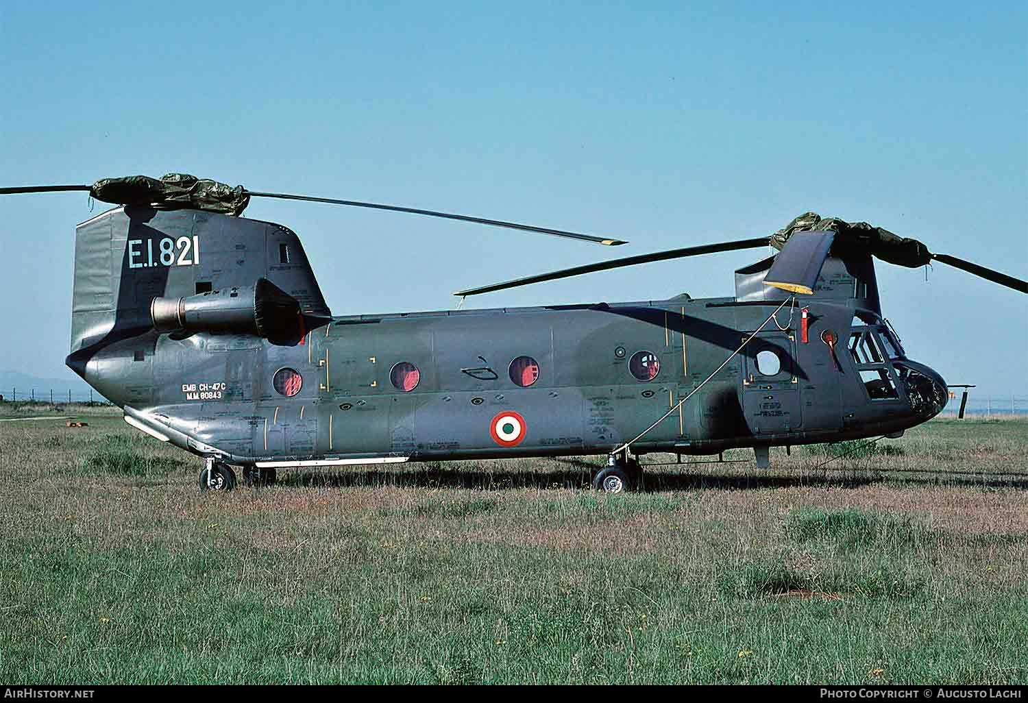 Aircraft Photo of MM80843 | Boeing CH-47C Chinook (219) | Italy - Army | AirHistory.net #615460