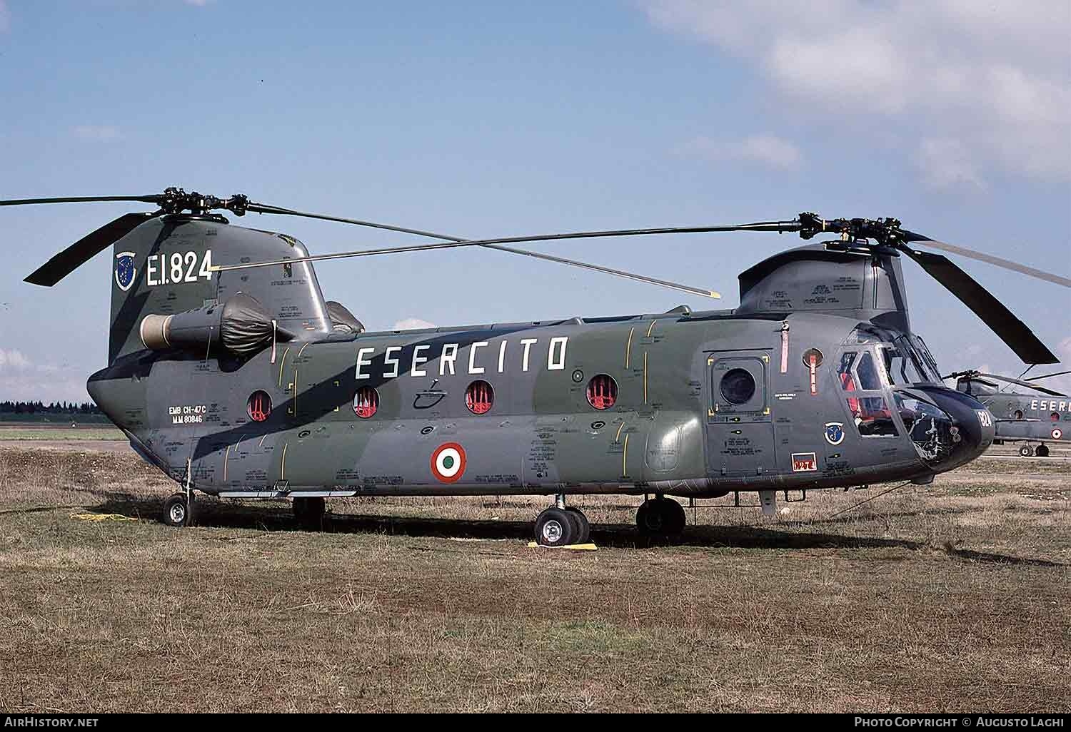 Aircraft Photo of MM80846 | Boeing Vertol CH-47C Chinook | Italy - Army | AirHistory.net #615466