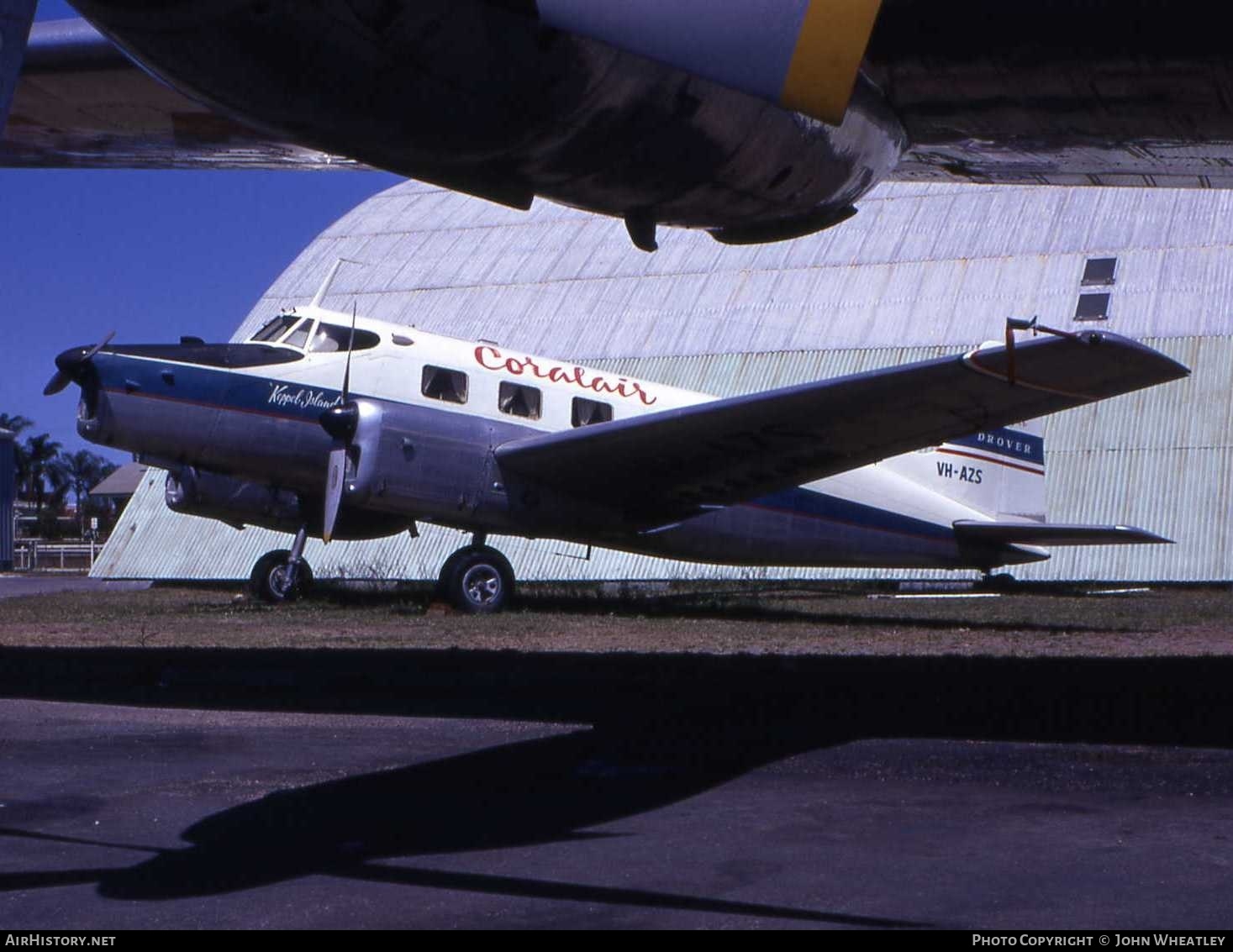 Aircraft Photo of VH-AZS | De Havilland Australia DHA-3 Drover Mk2 | Coralair | AirHistory.net #615476
