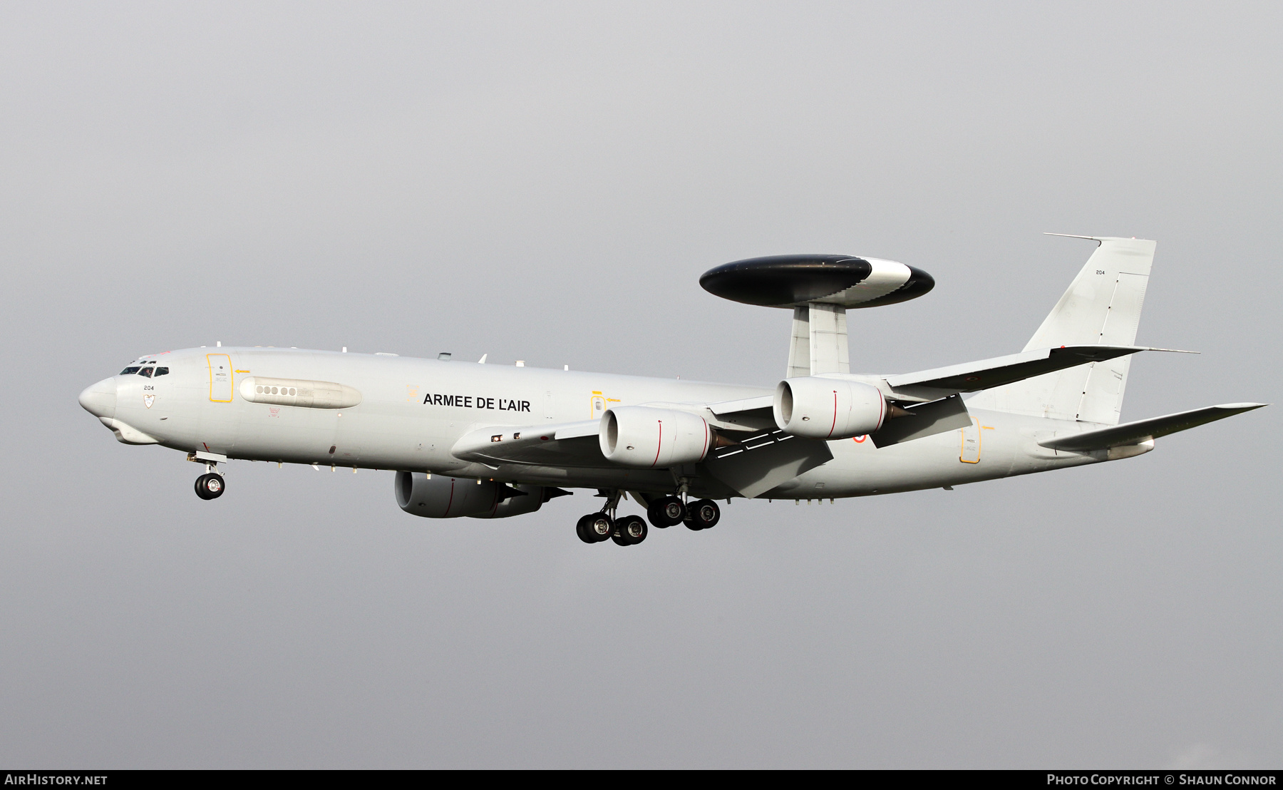 Aircraft Photo of 204 | Boeing E-3F Sentry | France - Air Force | AirHistory.net #615483