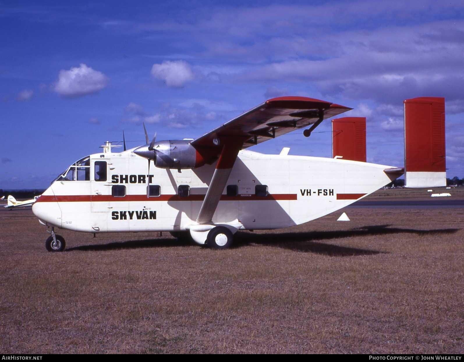 Aircraft Photo of VH-FSH | Short SC.7 Skyvan 3-200 | AirHistory.net #615498