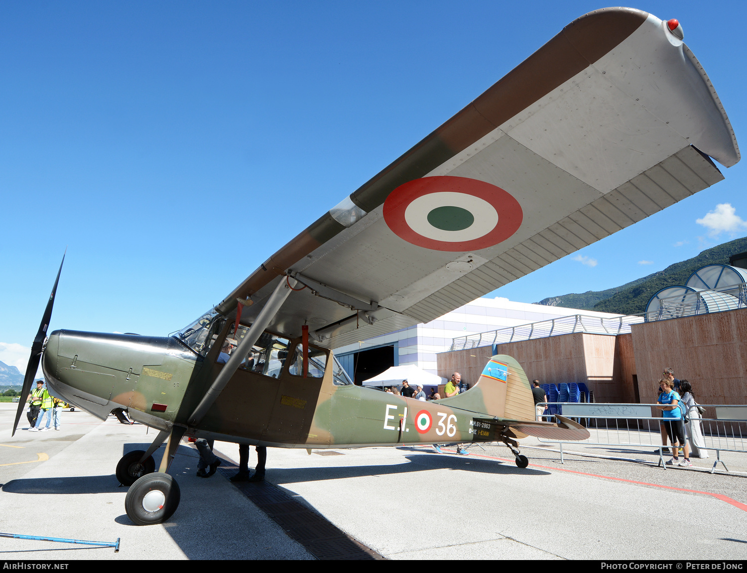 Aircraft Photo of I-EIAW / MM61-2963 | Cessna O-1E Bird Dog | Italy - Army | AirHistory.net #615500