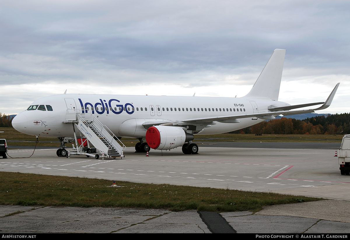 Aircraft Photo of ES-SAD | Airbus A320-214 | IndiGo | AirHistory.net #615508