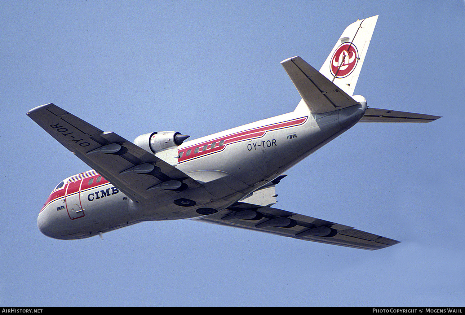 Aircraft Photo of OY-TOR | VFW-Fokker VFW-614 | Cimber Air | AirHistory.net #615536