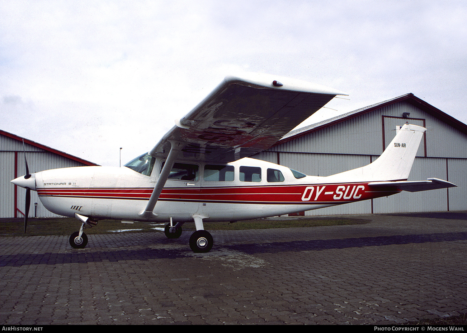 Aircraft Photo of OY-SUC | Cessna T207A Turbo Stationair 8 II | Sun-Air of Scandinavia | AirHistory.net #615539