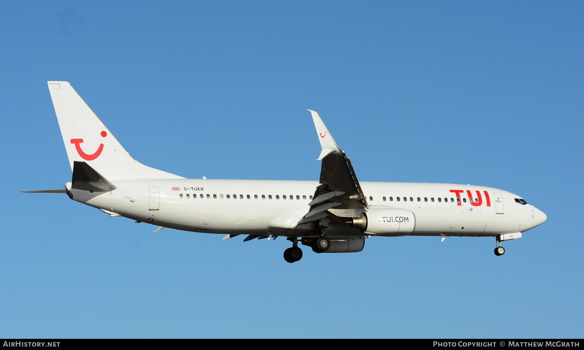 Aircraft Photo of G-TUKR | Boeing 737-8K5 | TUI | AirHistory.net #615544
