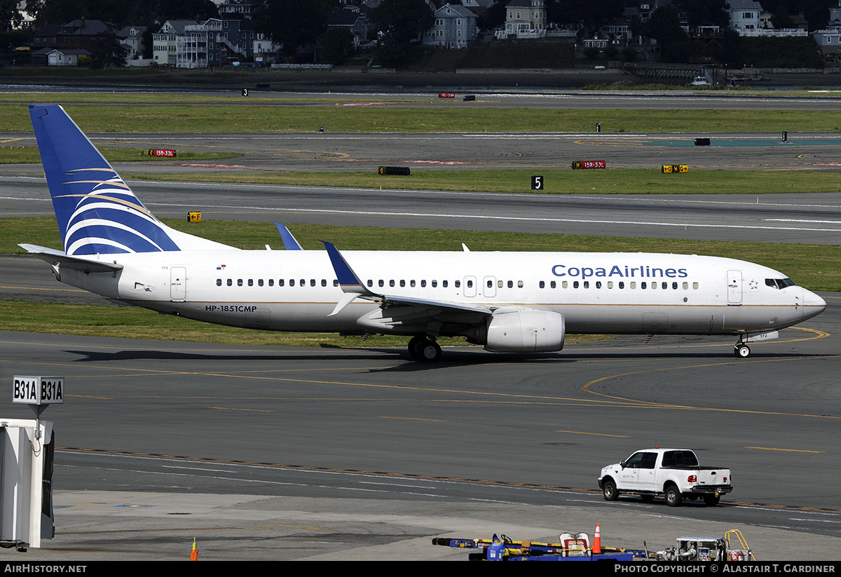 Aircraft Photo of HP-1851CMP | Boeing 737-8V3 | Copa Airlines | AirHistory.net #615546