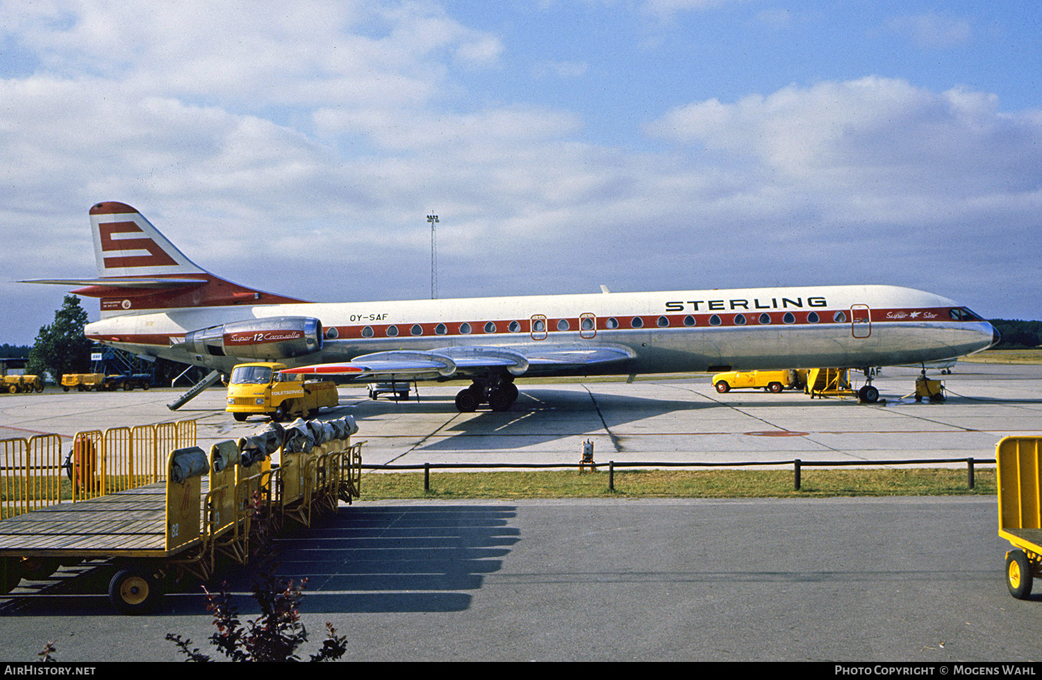 Aircraft Photo of OY-SAF | Aerospatiale SE-210 Caravelle 12 | Sterling Airways | AirHistory.net #615547