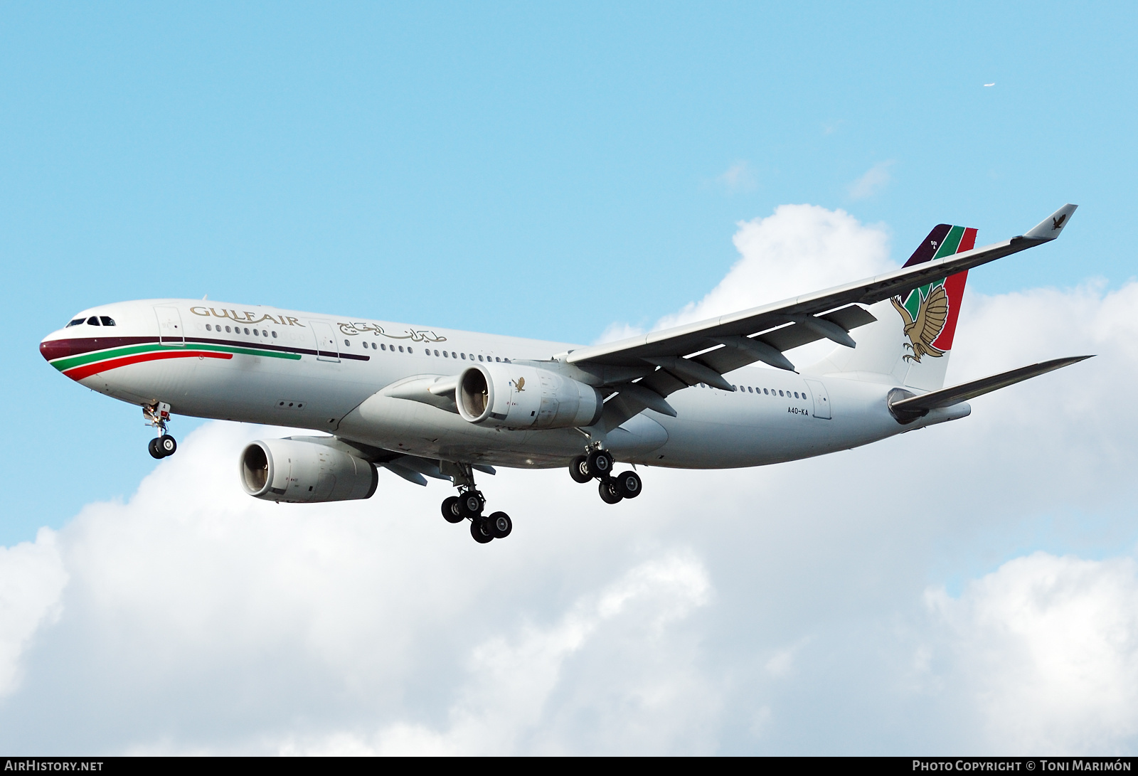 Aircraft Photo of A4O-KA | Airbus A330-243 | Gulf Air | AirHistory.net #615548