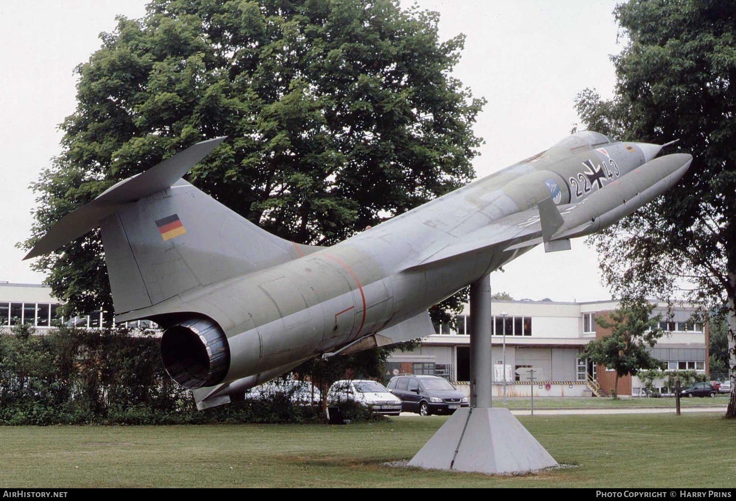 Aircraft Photo of 2243 | Lockheed F-104G Starfighter | Germany - Air Force | AirHistory.net #615555