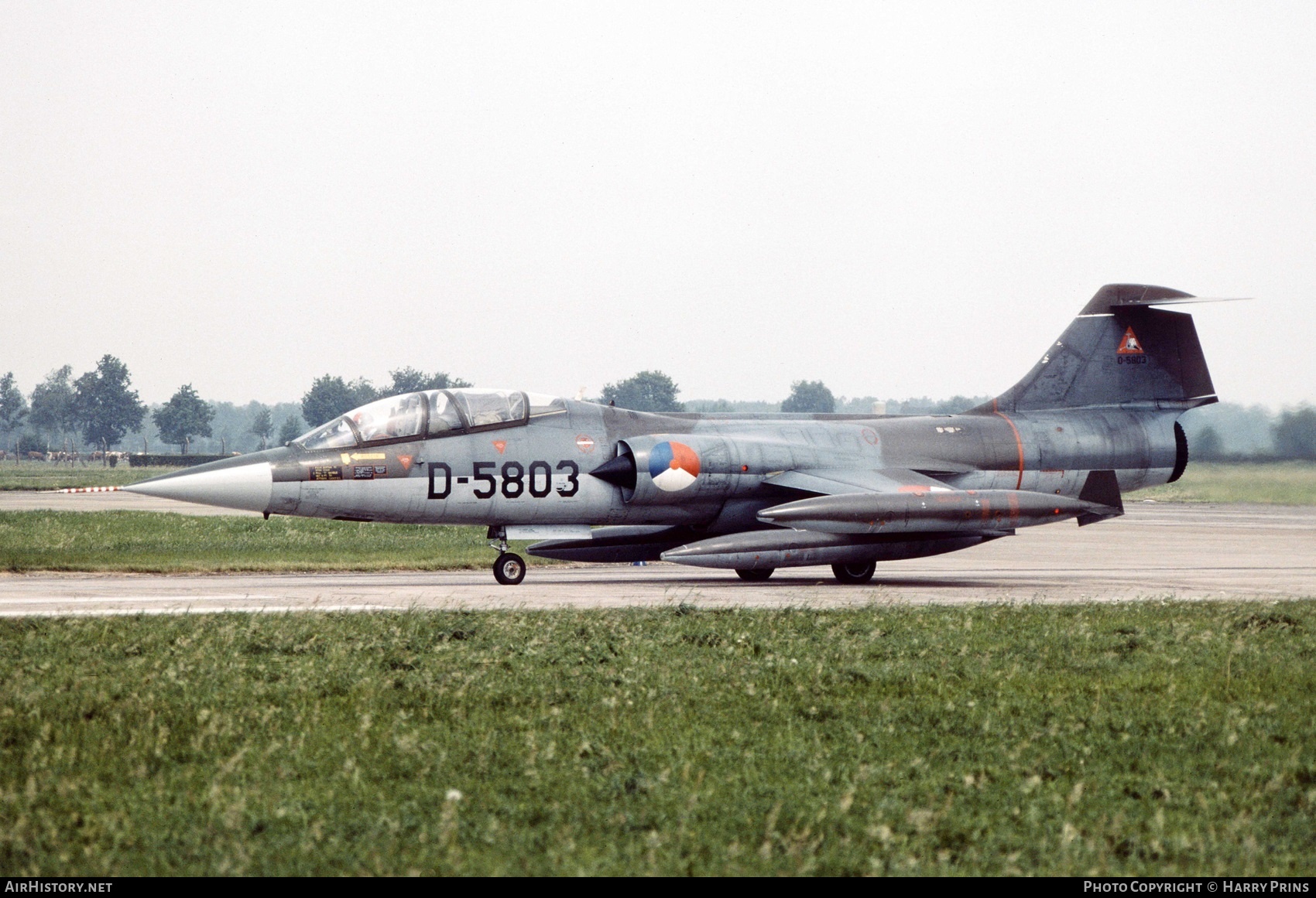 Aircraft Photo of D-5803 | Lockheed TF-104G Starfighter | Netherlands - Air Force | AirHistory.net #615559
