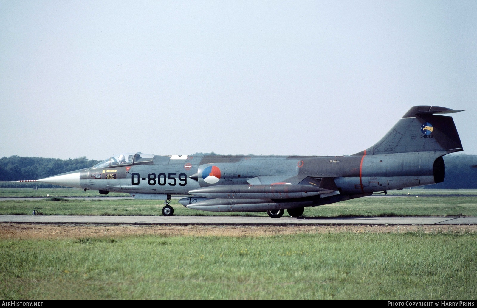 Aircraft Photo of D-8059 | Lockheed RF-104G Starfighter | Netherlands - Air Force | AirHistory.net #615561