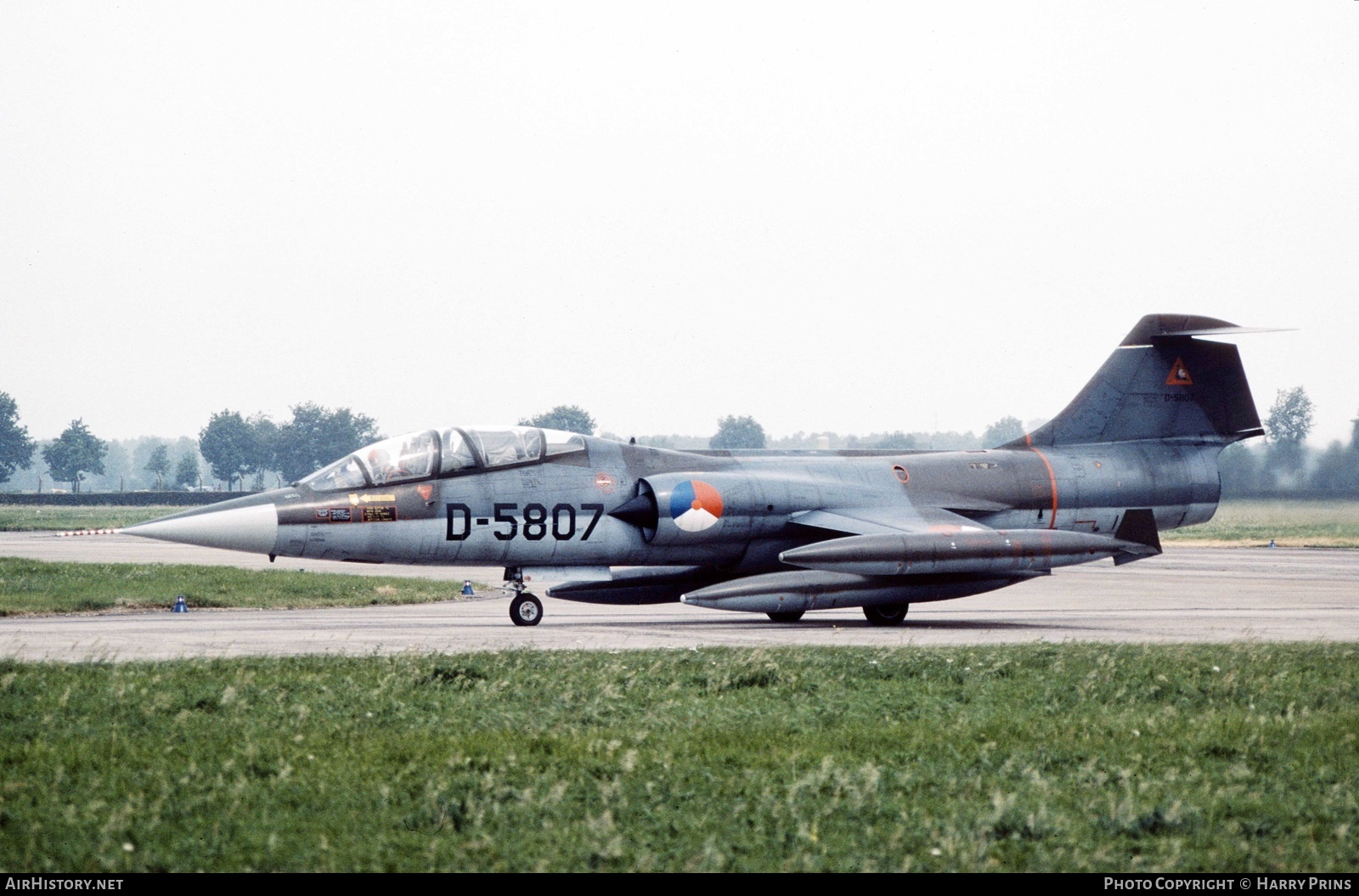 Aircraft Photo of D-5807 | Lockheed TF-104G Starfighter | Netherlands - Air Force | AirHistory.net #615568