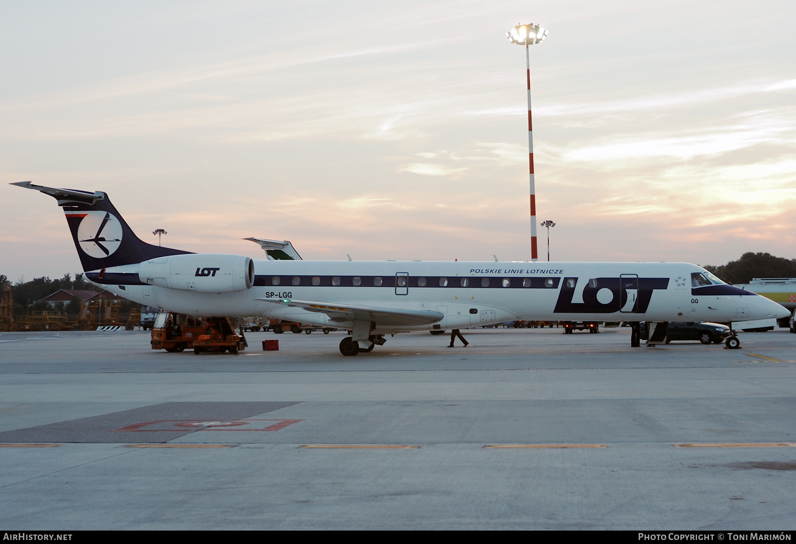 Aircraft Photo of SP-LGG | Embraer ERJ-145MP (EMB-145MP) | LOT Polish Airlines - Polskie Linie Lotnicze | AirHistory.net #615570