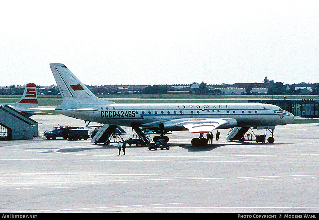 Aircraft Photo of CCCP-42465 | Tupolev Tu-104B | Aeroflot | AirHistory.net #615581