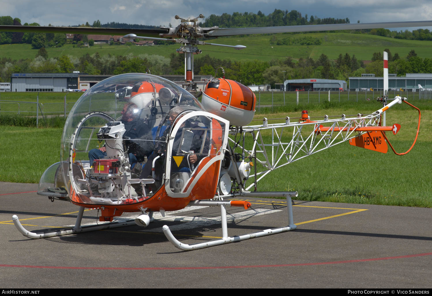 Aircraft Photo of HB-XMG | Bell 47G-3B-1 | AirHistory.net #615586