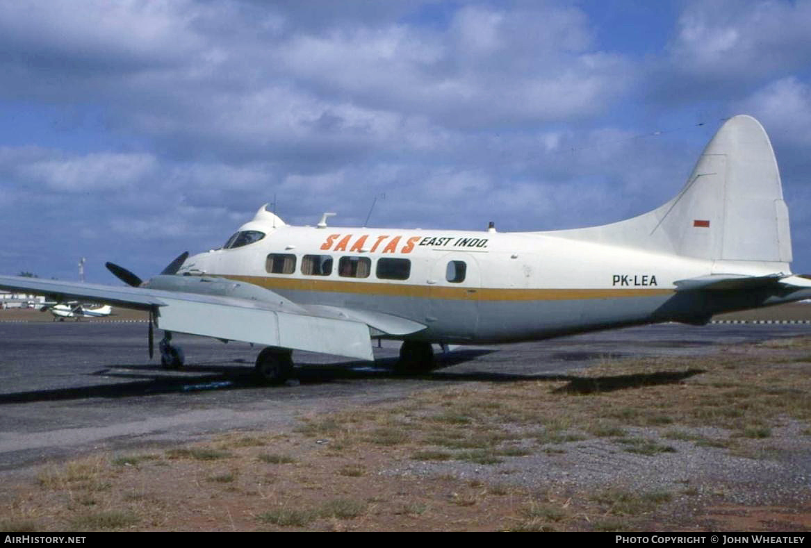Aircraft Photo of PK-LEA | De Havilland D.H. 104 Dove 6 | SAATAS East Indonesia | AirHistory.net #615589