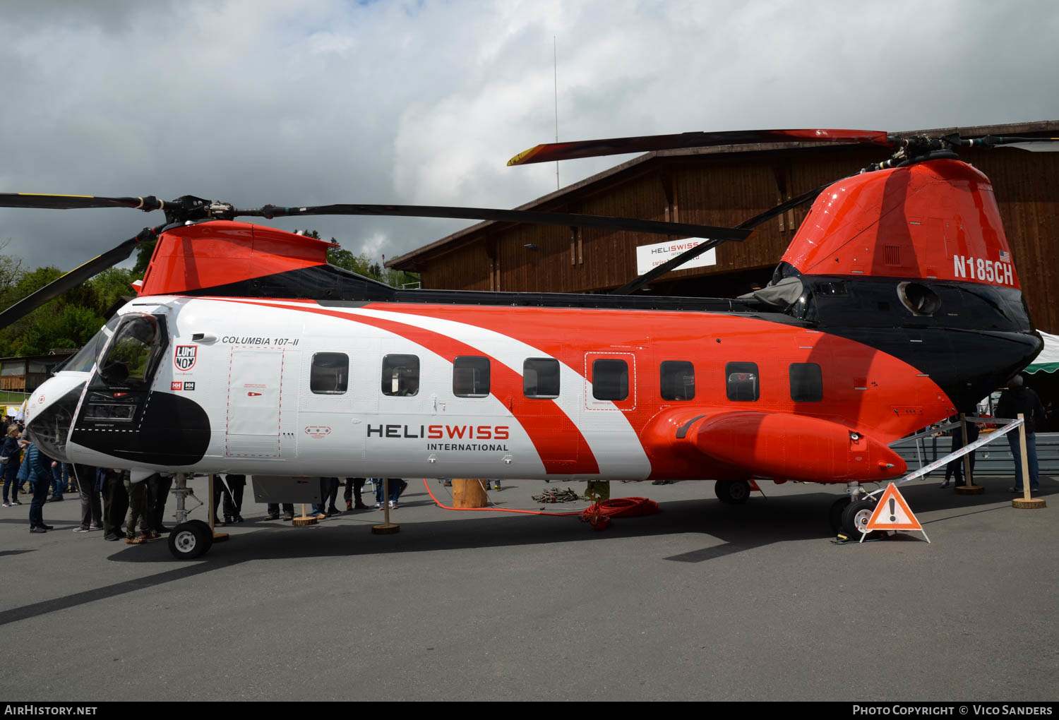 Aircraft Photo of N185CH | Kawasaki KV-107 II-2 | Heliswiss International | AirHistory.net #615590