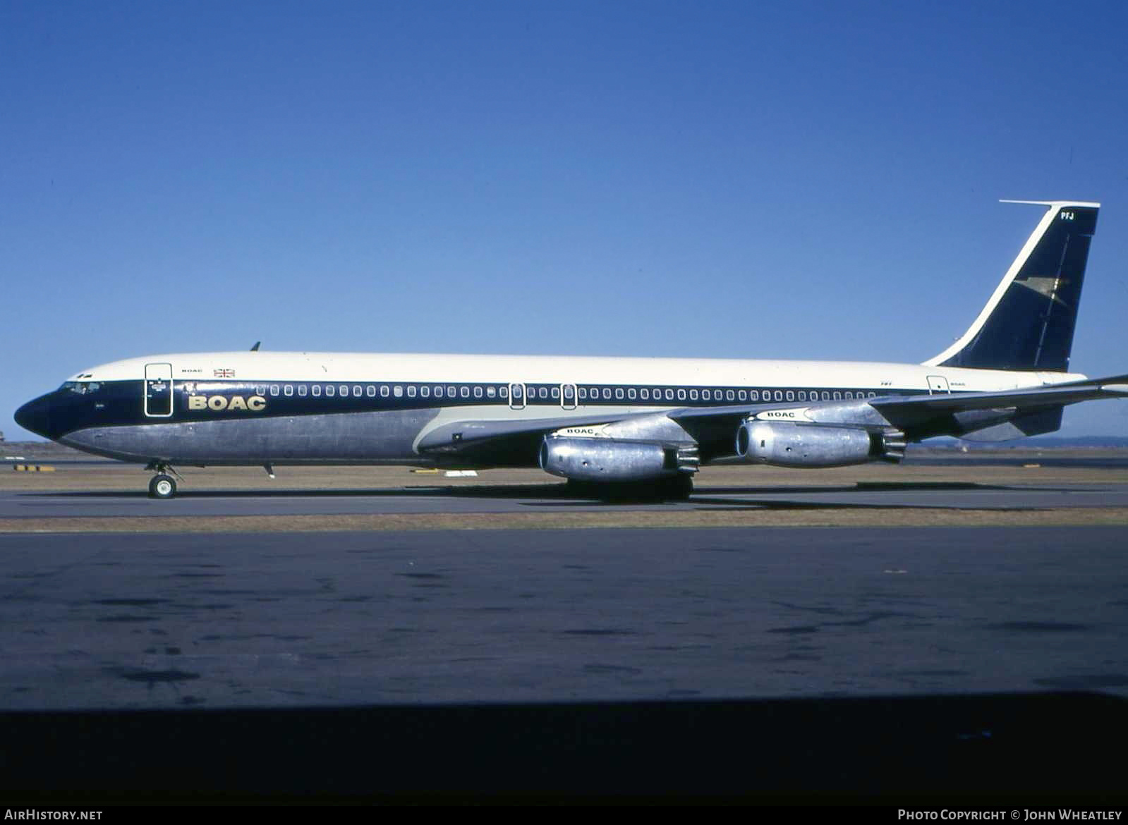 Aircraft Photo of G-APFJ | Boeing 707-436 | BOAC - British Overseas Airways Corporation | AirHistory.net #615619