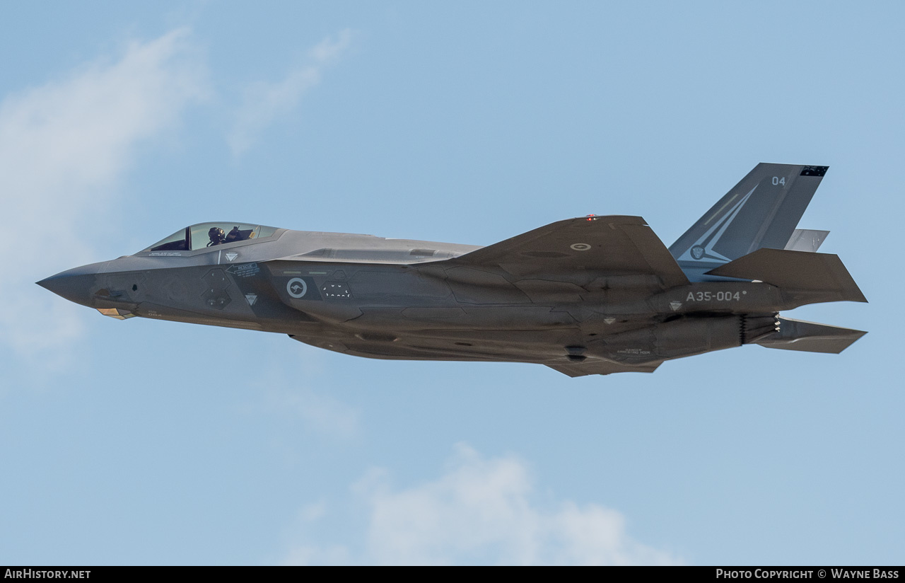 Aircraft Photo of A35-004 / 15-5212 | Lockheed Martin F-35A Lightning II | Australia - Air Force | AirHistory.net #615629