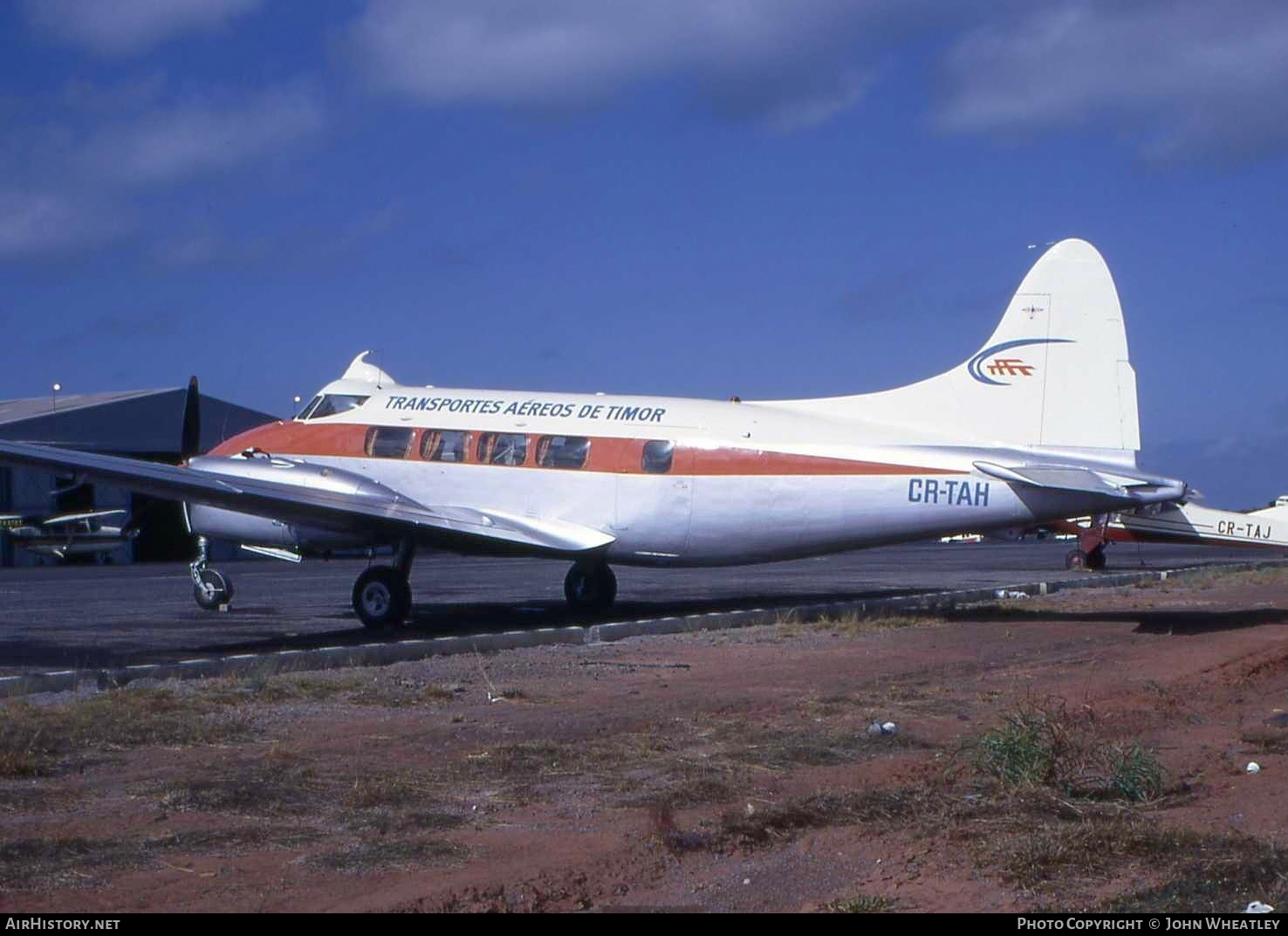 Aircraft Photo of CR-TAH | De Havilland D.H. 104 Dove 2A | Transportes Aéreos de Timor | AirHistory.net #615635