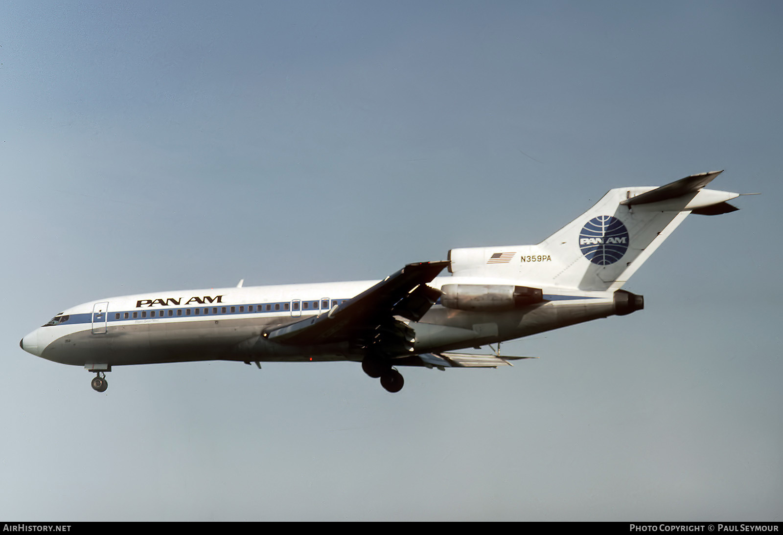 Aircraft Photo of N359PA | Boeing 727-21 | Pan American World Airways - Pan Am | AirHistory.net #615644