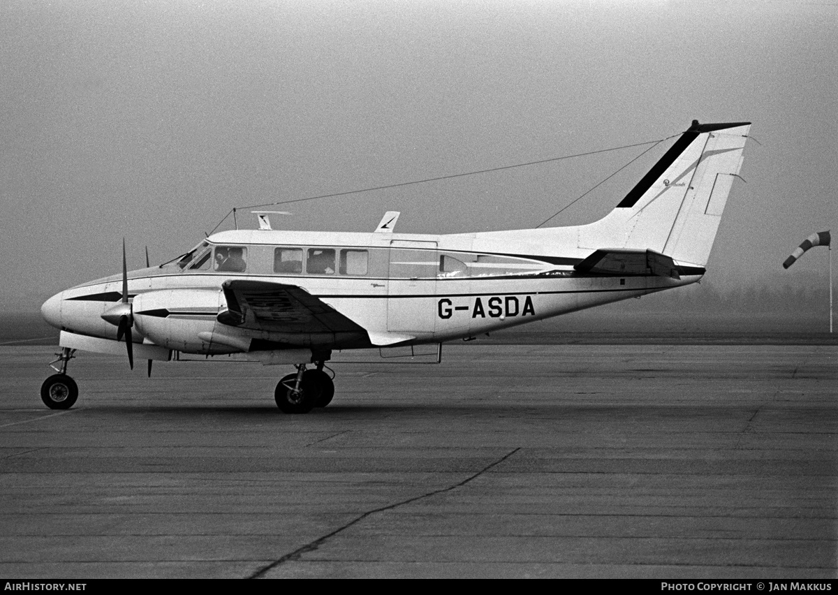 Aircraft Photo of G-ASDA | Beech 65-80 Queen Air | AirHistory.net #615653